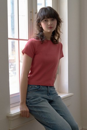 HAILY BASIC T-SHIRT_RED