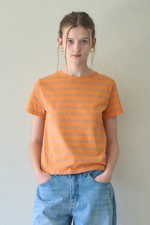 KIEV STANDARD STRIPE T_ORANGE