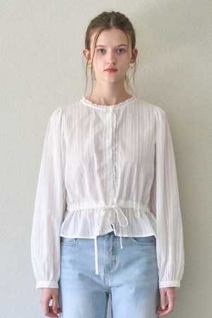 MADRID FRILL BLOUSE