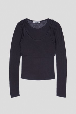 DUVEL BRALETTE LAYERED TOP_4COLOR