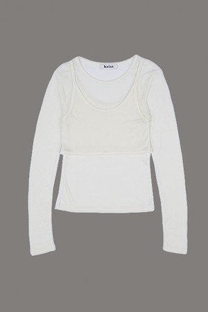 DUVEL BRALETTE LAYERED TOP_4COLOR