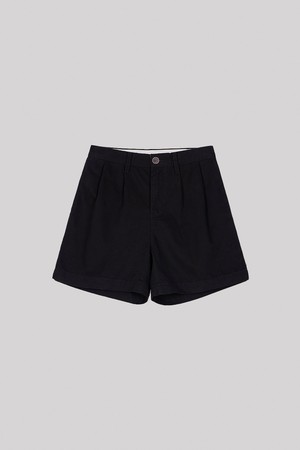CLASSY TWO TURK COTTON SHORT_BLACK