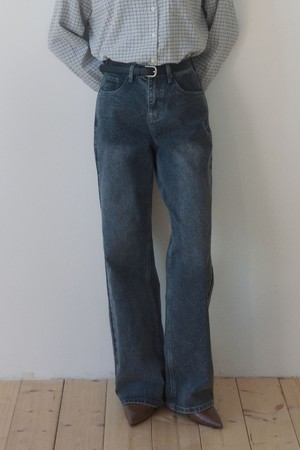 NOV EASY STRAIGHT DENIM PANTS_GRAY