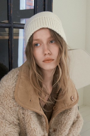 ROD WOOL BEANIE_IVORY