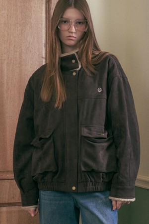 TEI SOFT MOUSTANG BLOUSON_BROWN