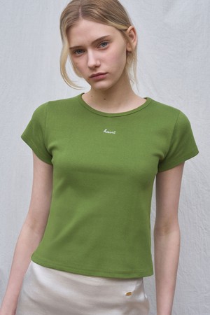 HAINT BASIC LOGO HALF T SHIRT 9COL