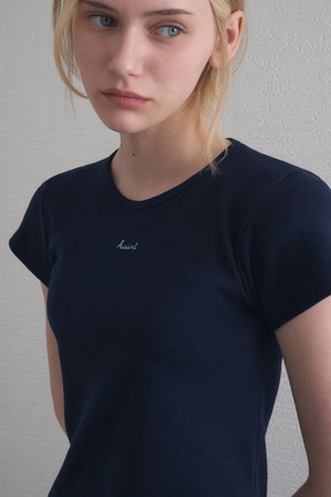 HAINT BASIC LOGO HALF T SHIRT 9COL