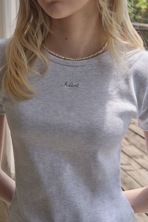 HAINT BASIC LOGO HALF T SHIRT 9COL