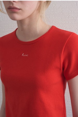 HAINT BASIC LOGO HALF T SHIRT 9COL