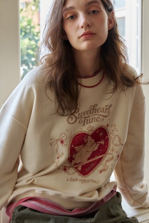 SWEET BUNNY OVERSIZED SWEATSHIRT 2COL_IVORY
