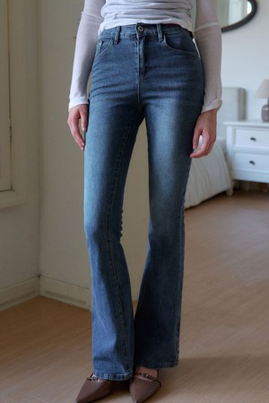 ROVI BACK FLAP POCKET BOOTCUT DENIM 2COL_BLUE