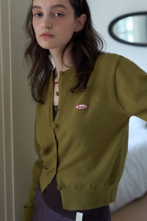 AUVET ROUND NECK CARDIGAN 5COL
