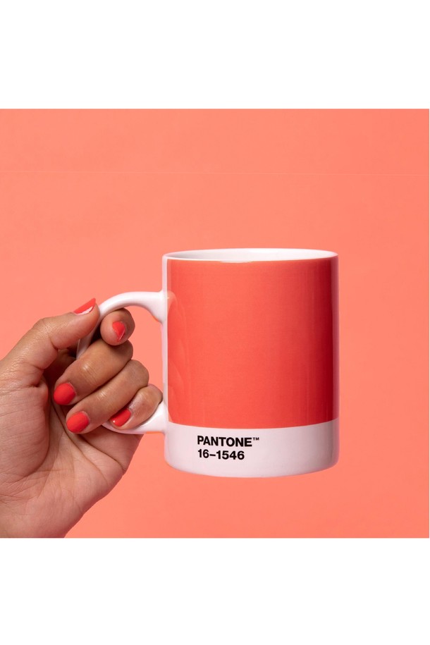 PANTONE - 테이블웨어 - 팬톤 머그컵(리빙코랄16-1546 2019COY)