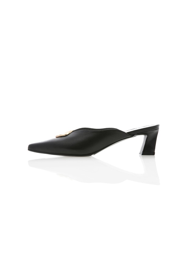 Meiel Dew - 샌들 - Wave line Mule MD19SS1031  Black