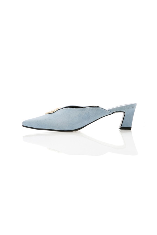 Meiel Dew - 샌들 - Wave line Mule MD19SS1031  Sky Blue