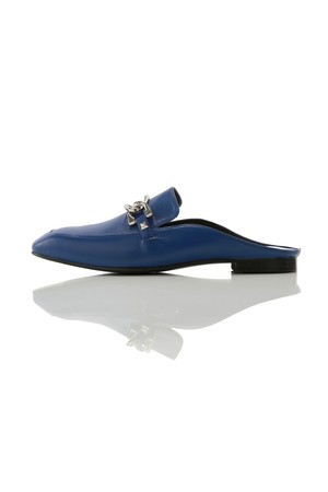 Square Toe Point Bloafer MD19SS1034 Blue