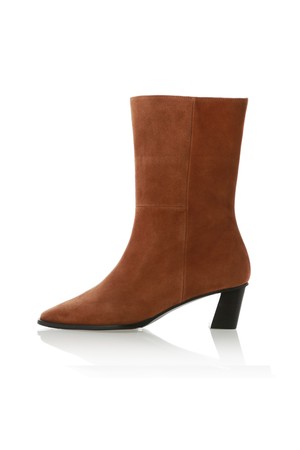 Suede Half Boots MD19FW1050 Camel