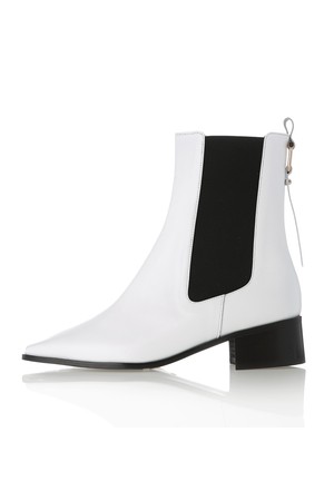 Square Point Chelsea boots MD20FW1073-White