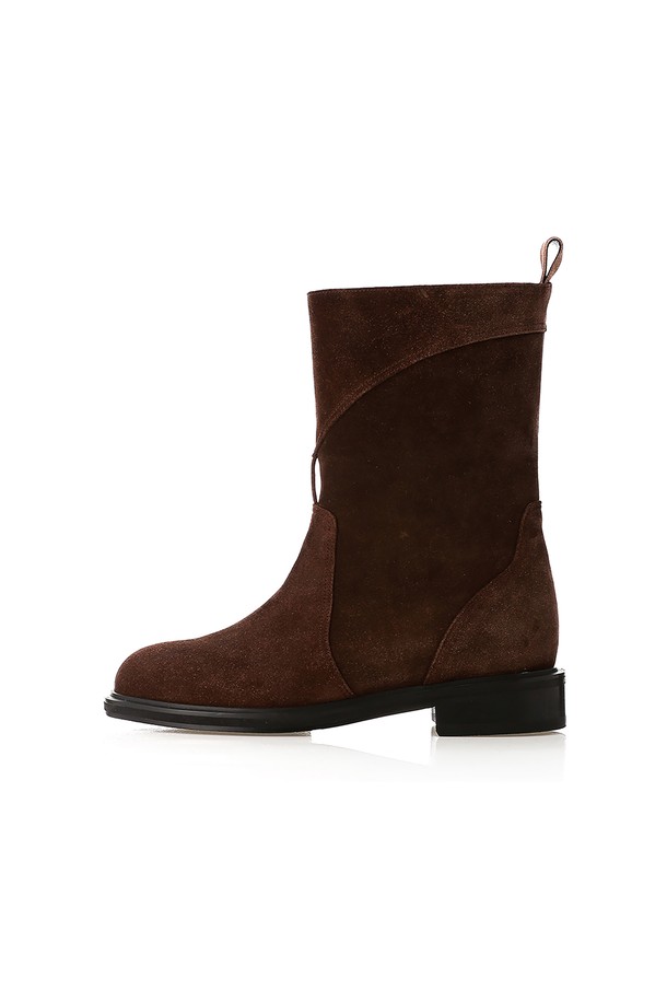 Meiel Dew - 부츠/워커 - MD1122b Classic Strap Half Boots_Choco Brown