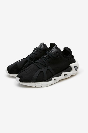 Y-3 남성 로고 블랙 스니커즈 FU9185 BLACK