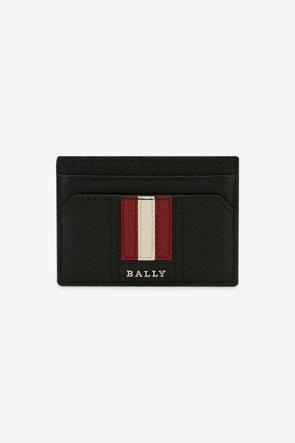 BALLY - 지갑 - 발리 남성 THAR LT 블랙 카드지갑 6218031