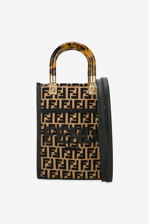 FENDI - 토트백 - 펜디 여성 미니 선샤인 내추럴 토트백 8BS051 AQ0X F0VPJ