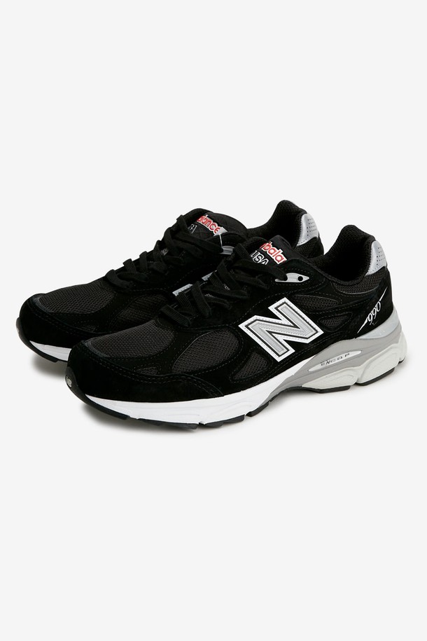 NEW BALANCE - 스니커즈 - 스크래치_뉴발란스 남성 990 V3 블랙 스니커즈 M990BS3(147788)