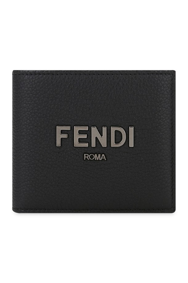 FENDI - 지갑 - 펜디 남성 로고 블랙 반지갑 7M0169 ALA8 F1Z35