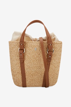 헬렌카민스키 여성 피니밀 S 브리들 네추럴/탄 숄더백 BAG51190 Natural/Tan