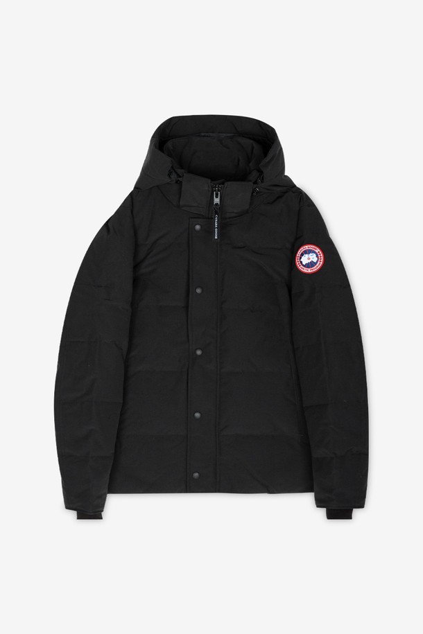 CANADA GOOSE - 다운/패딩 - 캐나다구스 남성 윈덤 파카 블랙 패딩 2048M 61