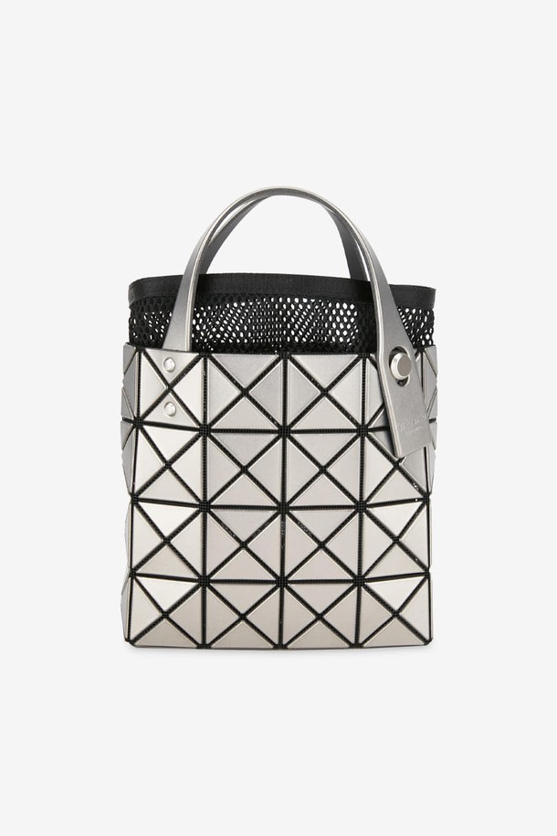 BAO BAO Issey Miyake - 토트백 - 바오바오 여성 루센트 박시 실버 토트백 BB46 AG651 91