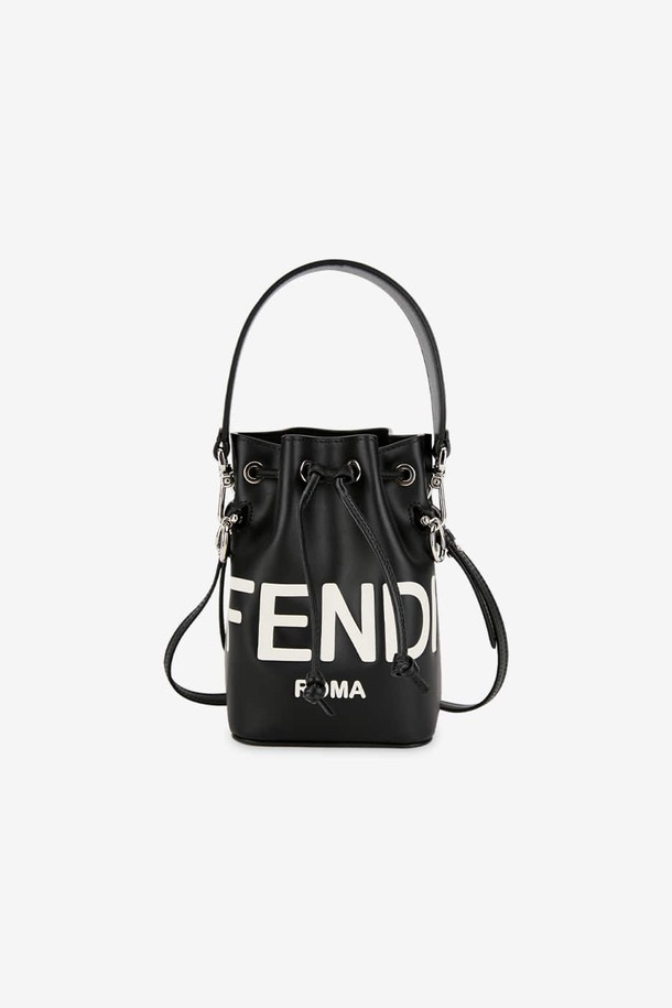 FENDI - 숄더백 - 펜디 여성 미니 몬트레조 블랙 버킷백 8BS010 AC9L F1L2Z