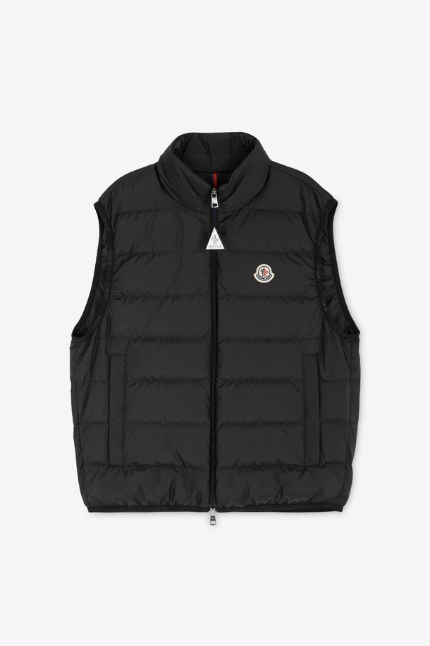 MONCLER - 다운/패딩 - 몽클레어 남성 콘트린 블랙 패딩 조끼 1A00076 54A81 999