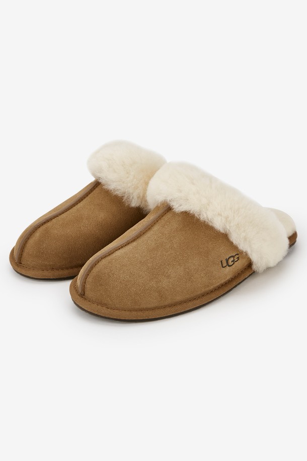 UGG - 샌들 - 어그 여성 스커페트2 체스넛 슬리퍼 1106872 CHESTNUT