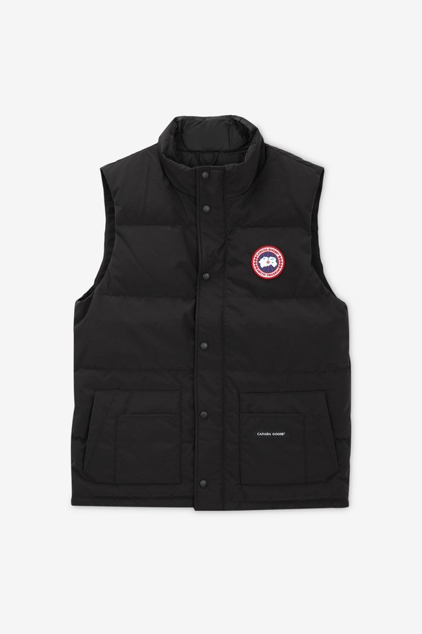 CANADA GOOSE - 베스트 - 캐나다구스 남성 프리스타일 블랙 패딩조끼 2054M 61