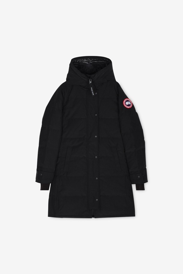 CANADA GOOSE - 점퍼 - 캐나다구스 여성 쉘번 블랙 패딩 3802W 61