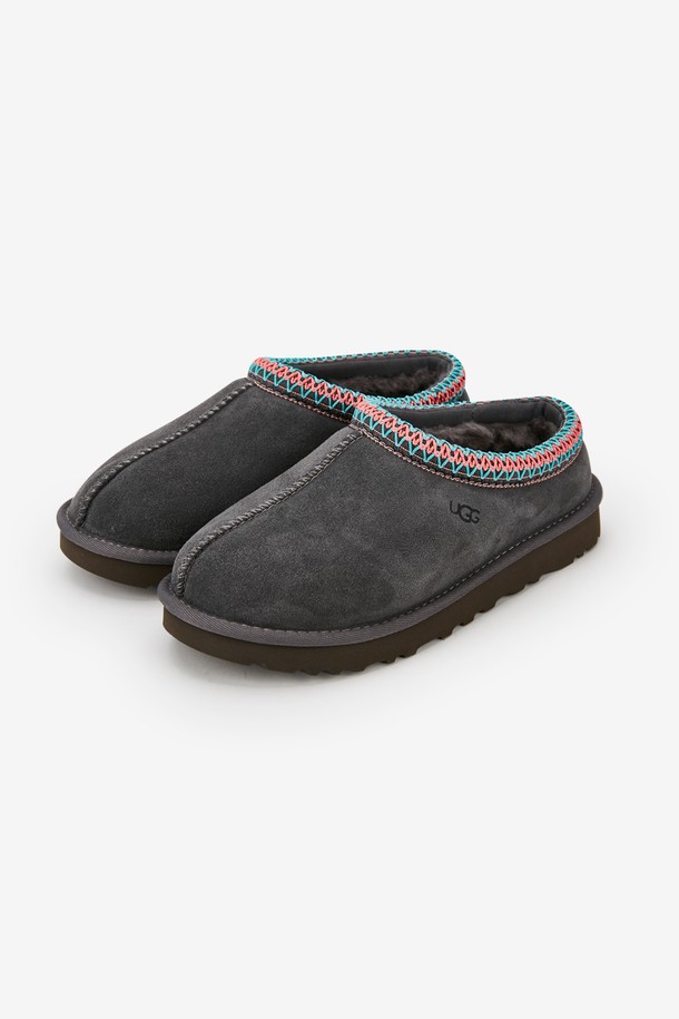 UGG - 샌들 - 어그 여성 타스만 다크 그레이 슬리퍼 5955 DARKGREY