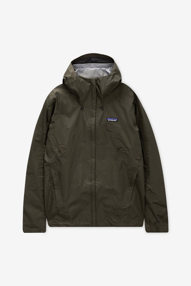 PATAGONIA - 블루종/점퍼 - 파타고니아 남성 멘즈 토렌트쉘 3L 레인 다크 월넛 자켓 85241 DWA