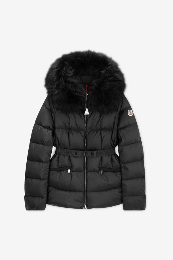 MONCLER - 점퍼 - 몽클레어 여성 보에드 블랙 패딩 1A00095 595FE 999