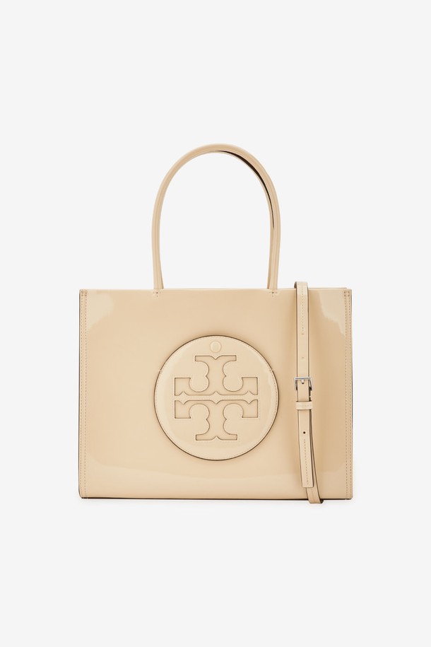 TORY BURCH - 토트백 - 토리버치 여성 로고 바닐라 소프트 서브 토트백 161876 700