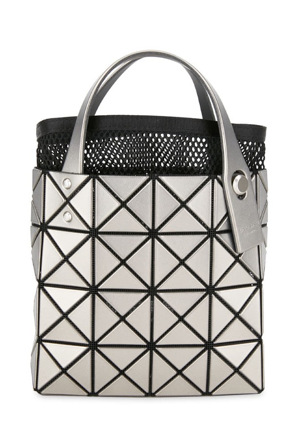 BAO BAO Issey Miyake - 토트백 - 바오바오 여성 루센트 박시 실버 토트백 BB46 AG651 91