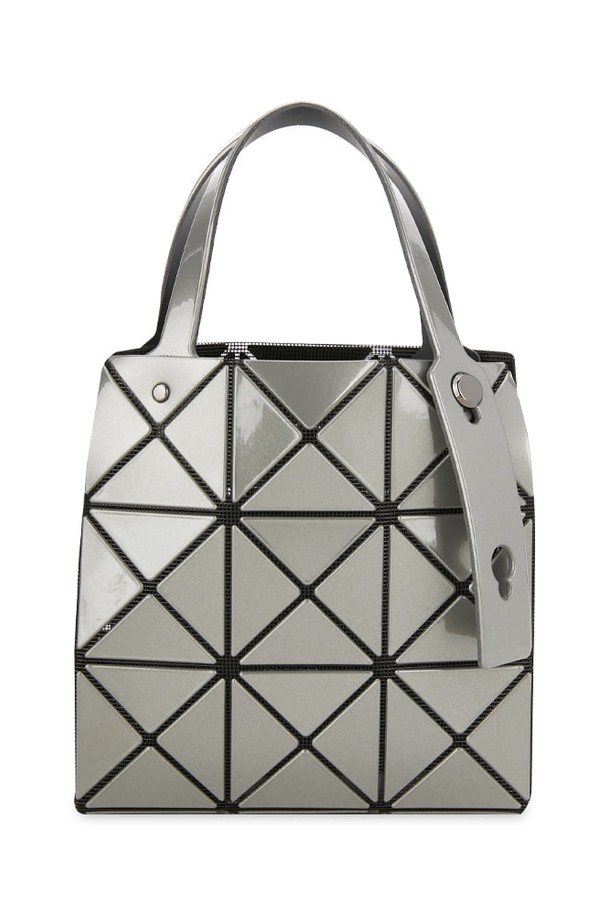 BAO BAO Issey Miyake - 토트백 - 바오바오 여성 루센트 건메탈 토트백 BB38 AG610 94