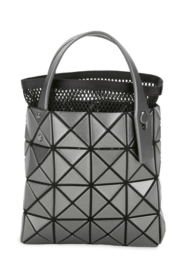 BAO BAO Issey Miyake - 토트백 - 바오바오 여성 루센트 박시 다크 그레이 토트백 BB46 AG651 94