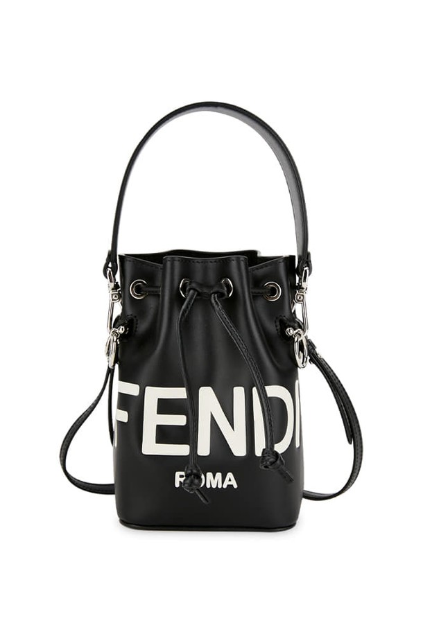 FENDI - 숄더백 - 펜디 여성 미니 몬트레조 블랙 버킷백 8BS010 AC9L F1L2Z