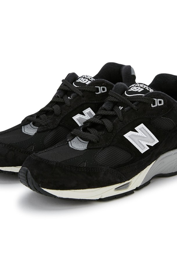 NEW BALANCE - 스니커즈 - 뉴발란스 여성 991 블랙 스니커즈 W991EKS