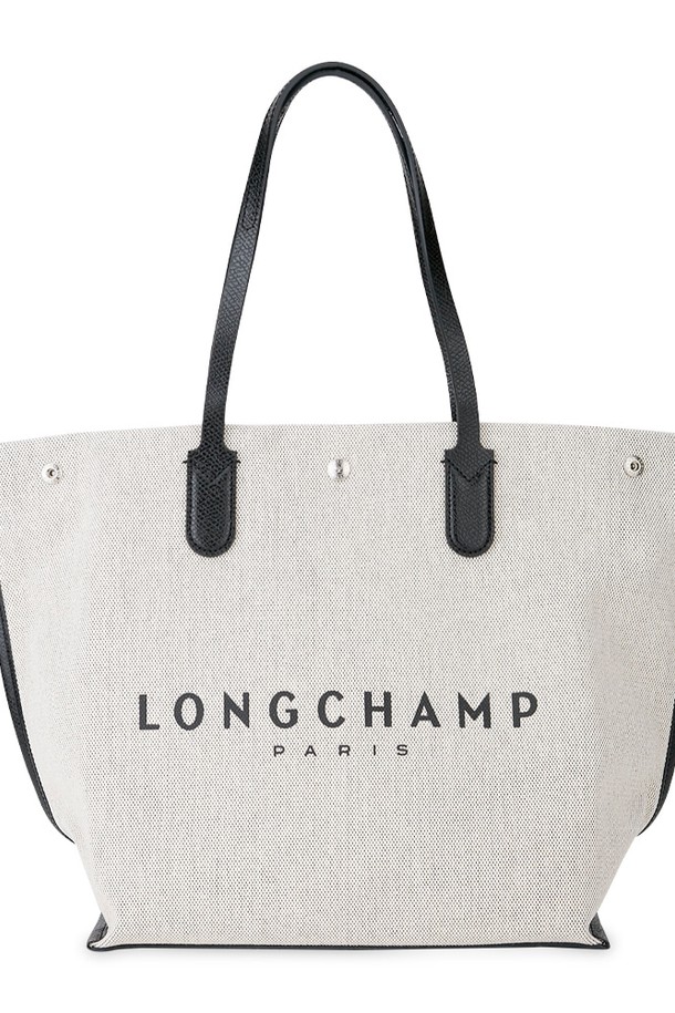 LONGCHAMP - 토트백 - 롱샴 여성 로조 캔버스 에크루 토트백 10090 HSG 037