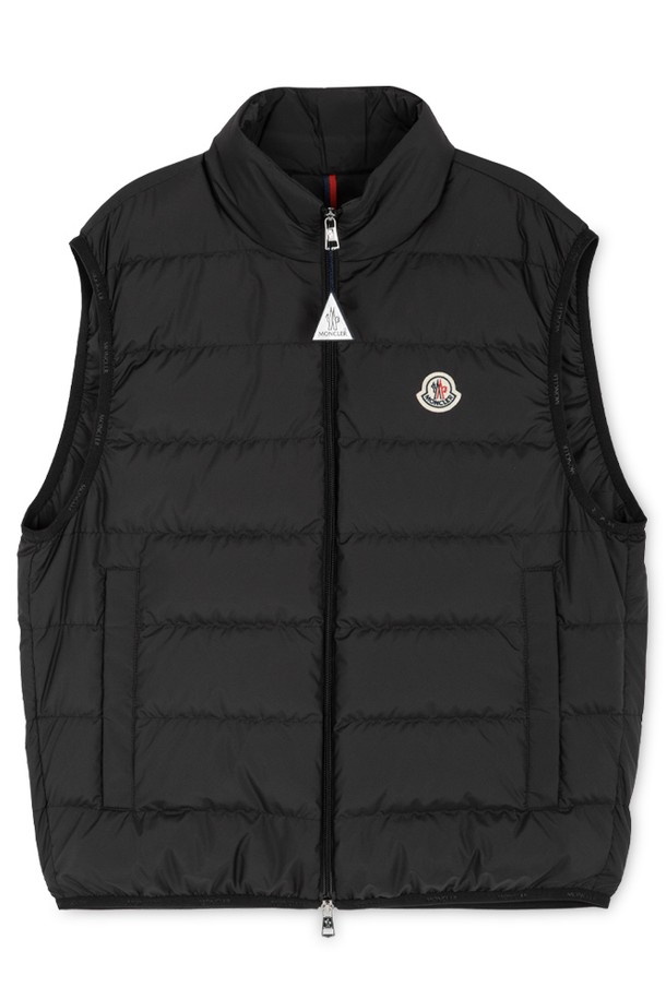 MONCLER - 다운/패딩 - 몽클레어 남성 콘트린 블랙 패딩 조끼 1A00076 54A81 999