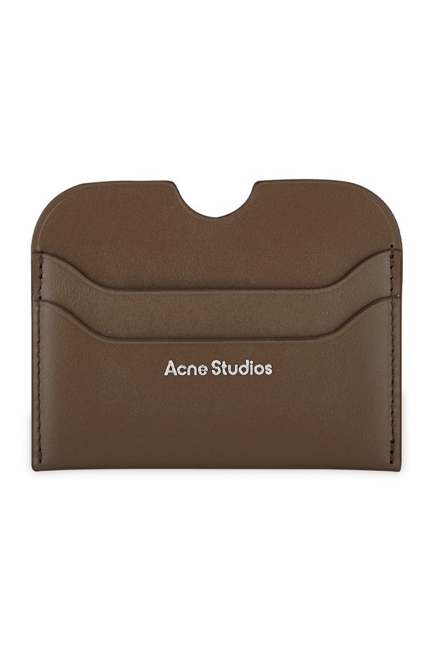 Acne Studios - 지갑 - 아크네 남성 가죽 카멜 브라운 카드지갑 CG0234 640