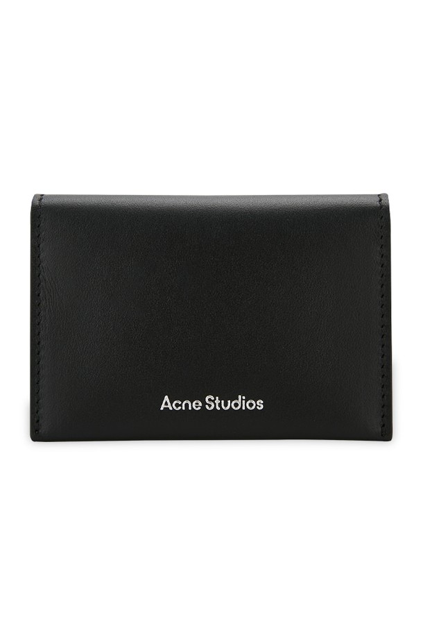 Acne Studios - 지갑 - 아크네 남성 폴디드 레더 블랙 반지갑 CG0236 900