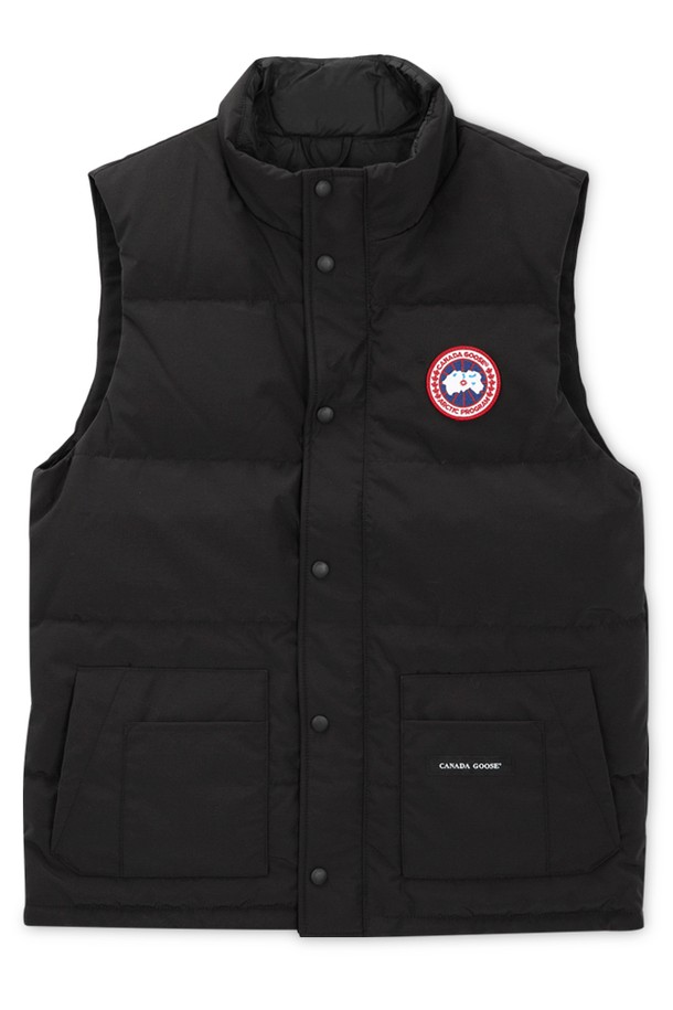 CANADA GOOSE - 베스트 - 캐나다구스 남성 프리스타일 블랙 패딩조끼 2054M 61